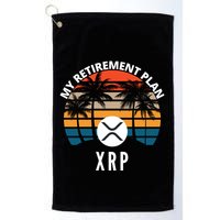 XRP Is My Retirement Plan XRP Ripple Logo XRP Cryptocurrency Golf Towel