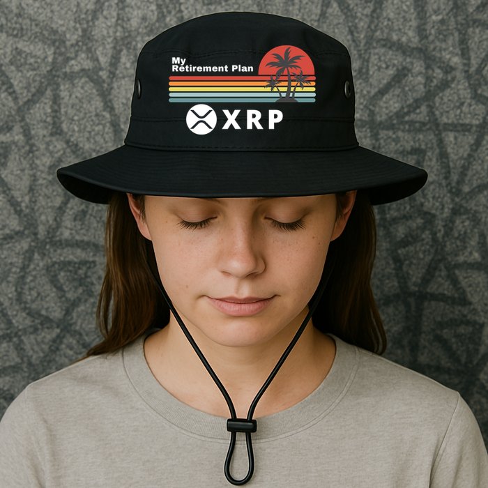 XRP Is My Retirement Plan, XRP Ripple Logo, Cryptocurrency Bucket Hat