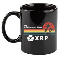 XRP Is My Retirement Plan, XRP Ripple Logo, Cryptocurrency 11oz C Handle Ceramic Mug