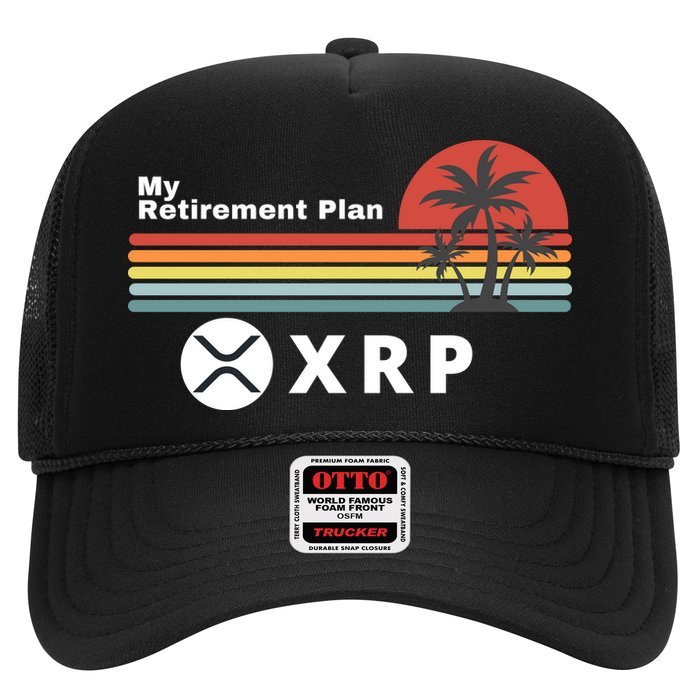 XRP Is My Retirement Plan, XRP Ripple Logo, Cryptocurrency Trucker Hat