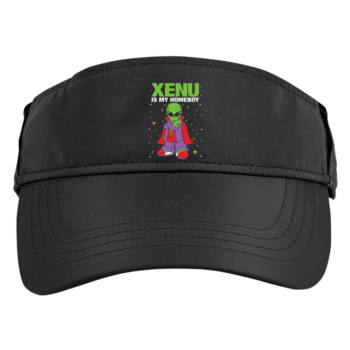 Xenu Is My Homie Adult Drive Performance Visor