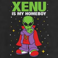 Xenu Is My Homie Adult Drive Performance Visor