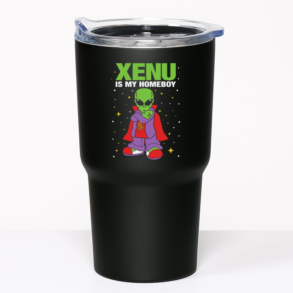 Xenu Is My Homie Tumbler