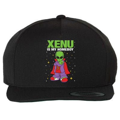 Xenu Is My Homie Wool Snapback Cap