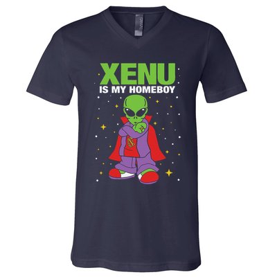 Xenu Is My Homie V-Neck T-Shirt