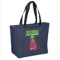 Xenu Is My Homie Zip Tote Bag