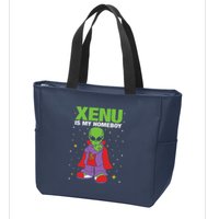 Xenu Is My Homie Zip Tote Bag