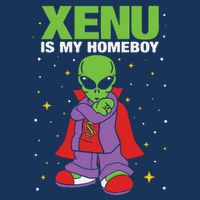 Xenu Is My Homie Zip Tote Bag