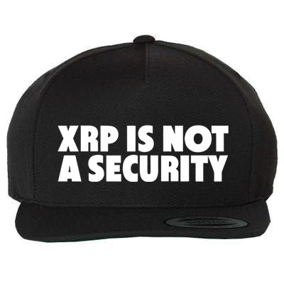 Xrp Is Not A Security Wool Snapback Cap