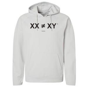 XX Is Not The Same As XY Science (Genetics Chromasome) (C) Performance Fleece Hoodie