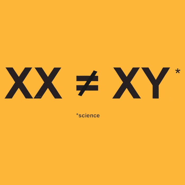 XX Is Not The Same As XY Science (Genetics Chromasome) (C) Pom Pom 12in Knit Beanie