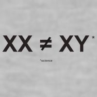 XX Is Not The Same As XY Science (Genetics Chromasome) (C) Ladies PosiCharge Tri-Blend Wicking Tank