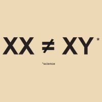 XX Is Not The Same As XY Science (Genetics Chromasome) (C) Drawstring Bag