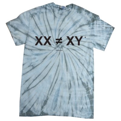 XX Is Not The Same As XY Science (Genetics Chromasome) (C) Tie-Dye T-Shirt