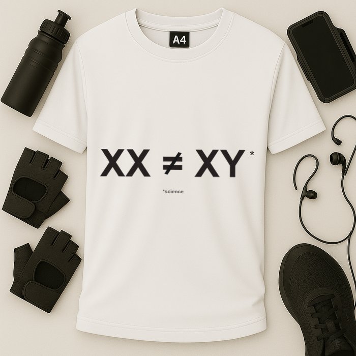XX Is Not The Same As XY Science (Genetics Chromasome) (C) Performance Shirt