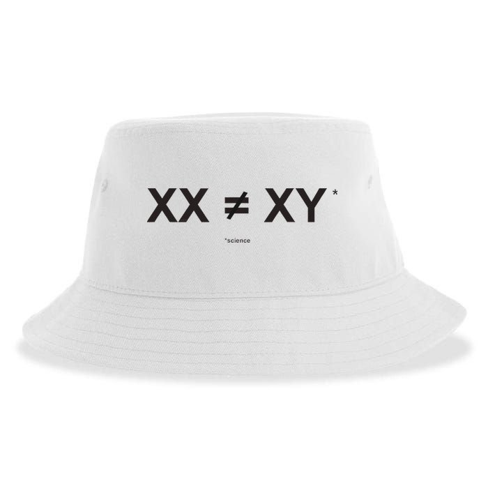 XX Is Not The Same As XY Science (Genetics Chromasome) (C) Sustainable Bucket Hat