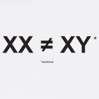 XX Is Not The Same As XY Science (Genetics Chromasome) (C) Button