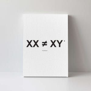 XX Is Not The Same As XY Science (Genetics Chromasome) (C) Canvas