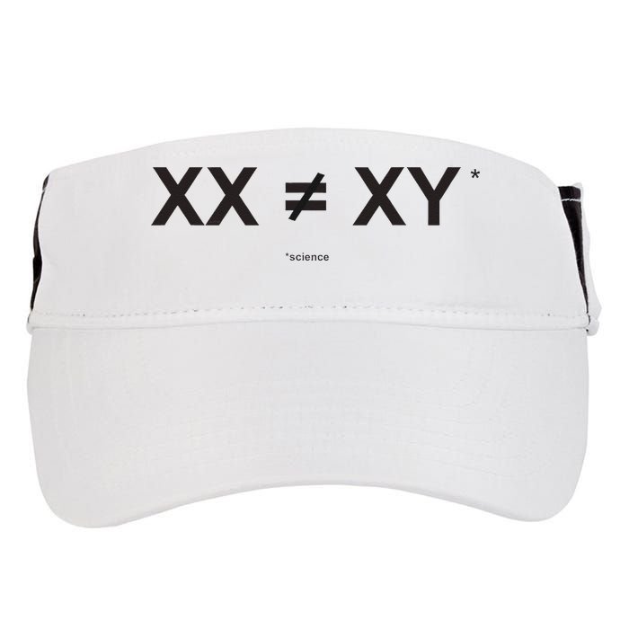 XX Is Not The Same As XY Science (Genetics Chromasome) (C) Adult Drive Performance Visor