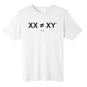 XX Is Not The Same As XY Science (Genetics Chromasome) (C) Tall Fusion ChromaSoft Performance T-Shirt