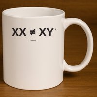 XX Is Not The Same As XY Science (Genetics Chromasome) (C) 11oz C Handle Ceramic Mug