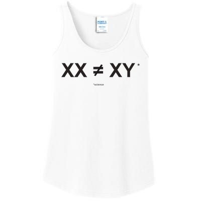 XX Is Not The Same As XY Science (Genetics Chromasome) (C) Ladies Essential Tank