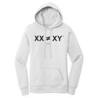 XX Is Not The Same As XY Science (Genetics Chromasome) (C) Women's Pullover Hoodie