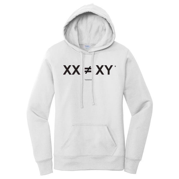 XX Is Not The Same As XY Science (Genetics Chromasome) (C) Women's Pullover Hoodie