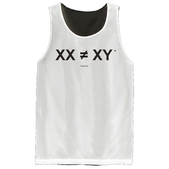 XX Is Not The Same As XY Science (Genetics Chromasome) (C) Mesh Reversible Basketball Jersey Tank