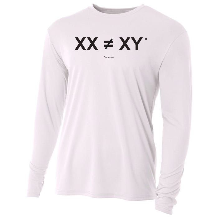 XX Is Not The Same As XY Science (Genetics Chromasome) (C) Cooling Performance Long Sleeve Crew