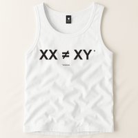 XX Is Not The Same As XY Science (Genetics Chromasome) (C) Tank Top