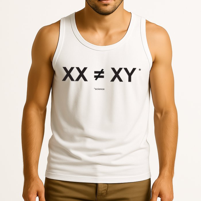 XX Is Not The Same As XY Science (Genetics Chromasome) (C) Tank Top