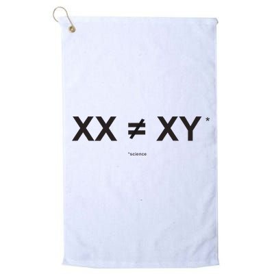 XX Is Not The Same As XY Science (Genetics Chromasome) (C) Golf Towel