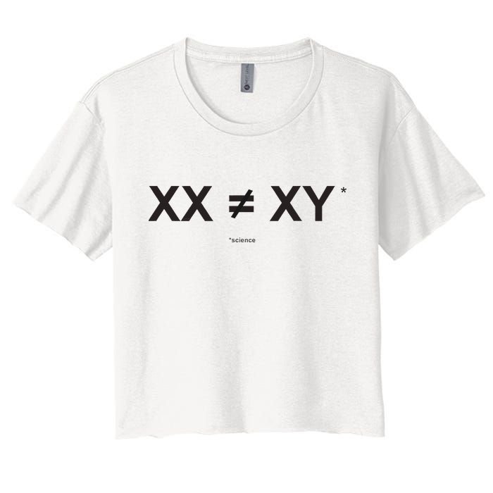 XX Is Not The Same As XY Science (Genetics Chromasome) (C) Crop Top