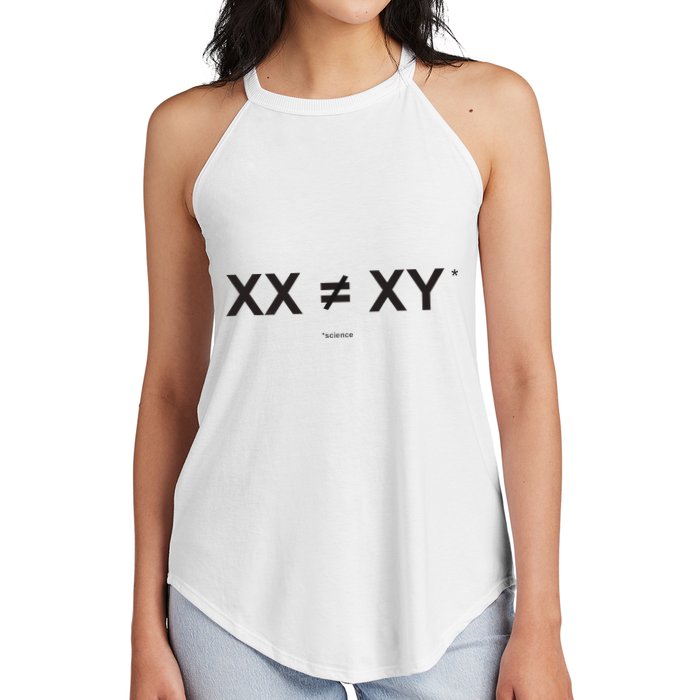 XX Is Not The Same As XY Science (Genetics Chromasome) (C) Women's Perfect Tri Rocker Tank