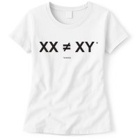 XX Is Not The Same As XY Science (Genetics Chromasome) (C) Womens T-Shirt