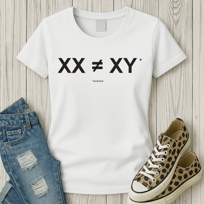 XX Is Not The Same As XY Science (Genetics Chromasome) (C) Womens T-Shirt