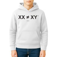 XX Is Not The Same As XY Science (Genetics Chromasome) (C) Kids Hoodie