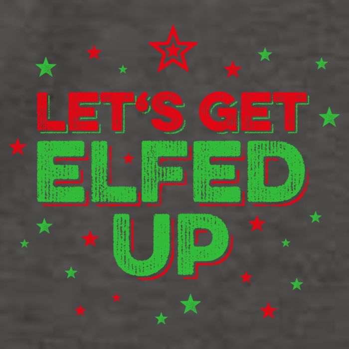 Xmas Ing Team Christmas Party Squad Meaningful Gift Lets Get Elfed Up Gift Vector Backpack
