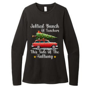 Xmas Jolliest Bunch Of Teachers This Side Of The Hallway Womens CVC Long Sleeve Shirt