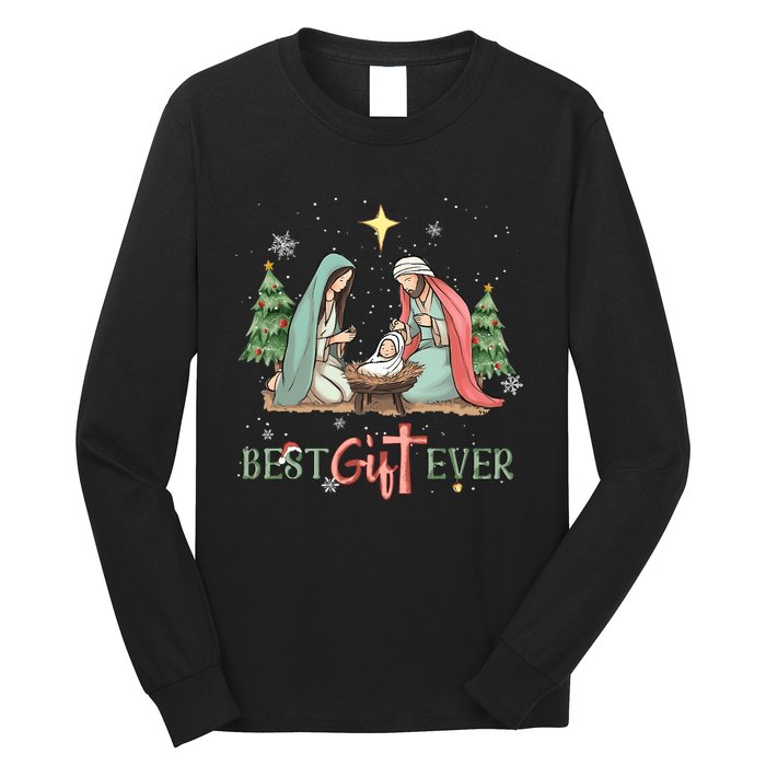 Xmas Jesus Christian Xmas Gift Merry Christmas Costume Long Sleeve Shirt