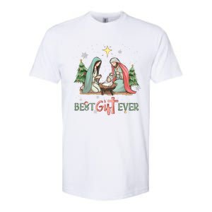 Xmas Jesus Christian Xmas Gift Merry Christmas Costume Softstyle CVC T-Shirt