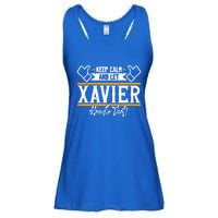 Xavier Keep Calm And Let Xavier Handle That Gift Ladies Essential Flowy Tank