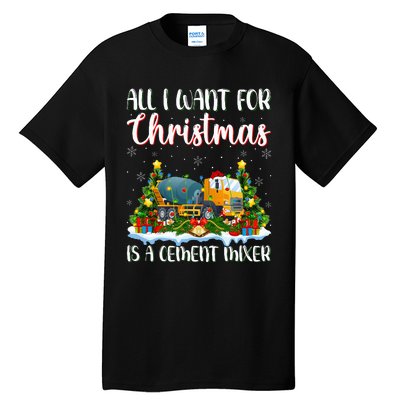 Xmas Lighting All I Want For Christmas Is A Cet Mixer Tall T-Shirt