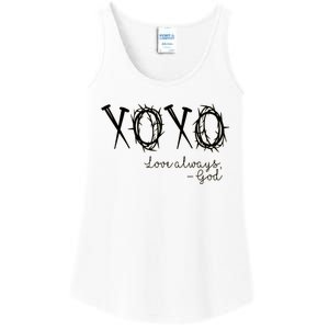 Xoxo Love Always God Ladies Essential Tank