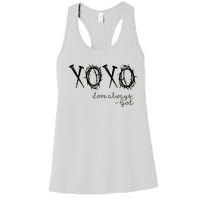 Xoxo Love Always God Women's Racerback Tank