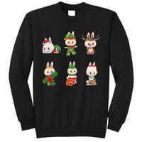 Xmas Labubu Lover Labubu The Monsters Christmas Santa Sweatshirt