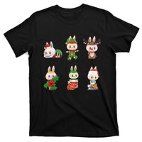 Xmas Labubu Lover Labubu The Monsters Christmas Santa T-Shirt