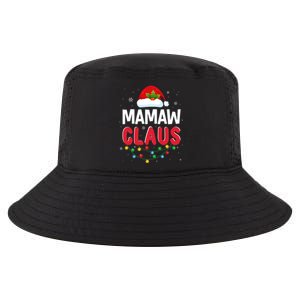 Xmas Light Mamaw Santa Claus Christmas Matching Costume Cool Gift Cool Comfort Performance Bucket Hat