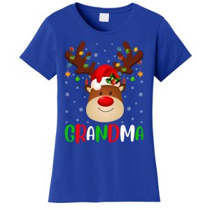 Xmas Lighting Matching Family Grandma Reindeer Christmas Gift Women's T-Shirt